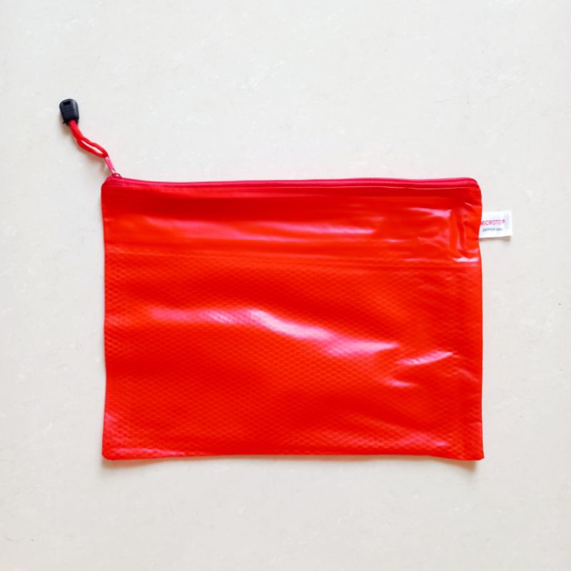 

[ ECER MURAH ] Map Seleting Jaring Zipper Bag B5 ( 28 x 20 cm ) BW 55 - Microtop