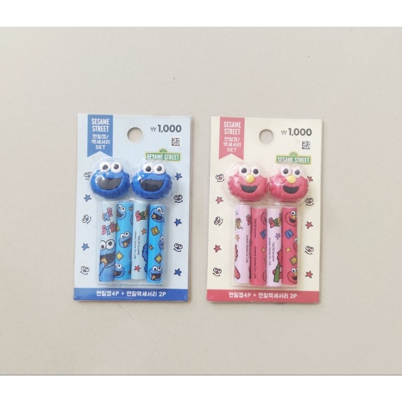 

Tutup Pensil Penghapus Sesame Street Elmo Monster Cookie