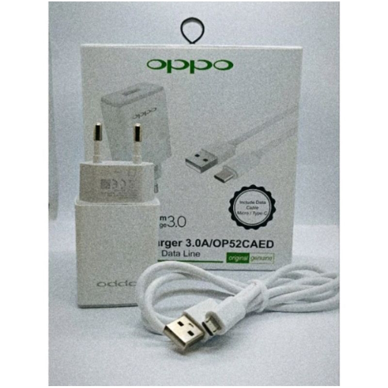 CHARGER CASAN HP OPPO A17K A17 A16E A16 ORI