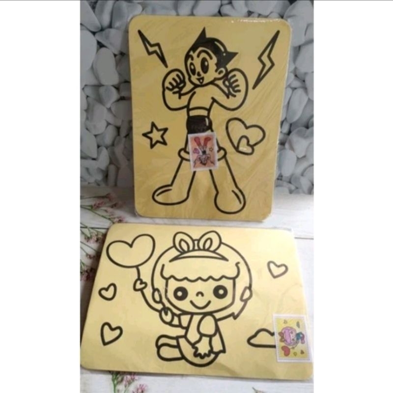 MAINAN ANAK EDUKASI MELUKIS DENGAN PASIR WARNA WARNI