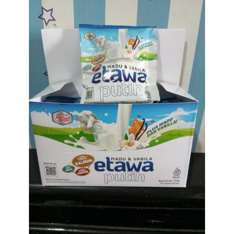 

SUSU ETAWA PUTIH VANILLA & MADU