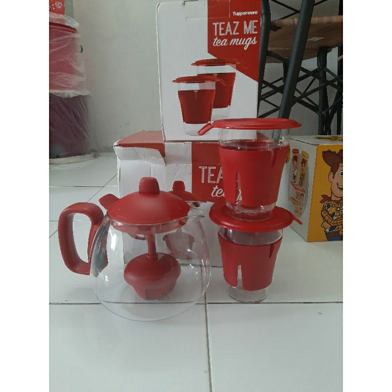 Tupperware teko teaz me tea pot set