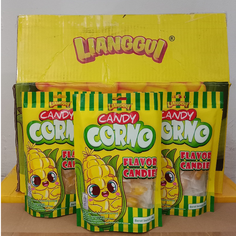 

PERMEN JAGUNG/ CANDY CORNO FLAVOR CANDIES LIANGGUI