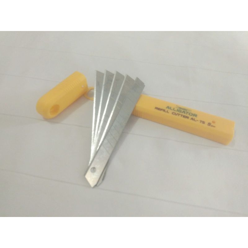 

Isian Refil Cutter Alligator Kecil dan Besar