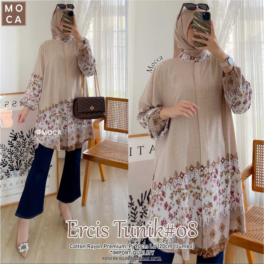 Ercis Tunik Motif / Moca Brand