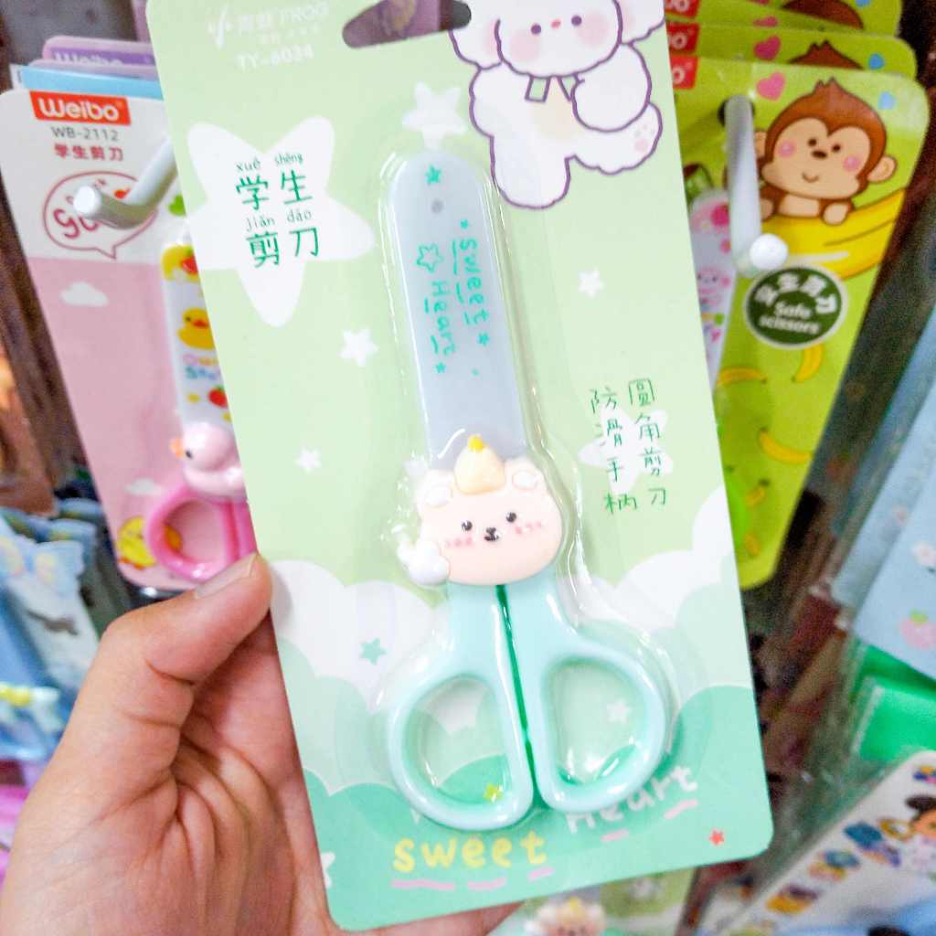 

GUNTING ANAK KARAKTER BERUANG BEAR LUCU STATIONERY ALAT TULIS SEKOLAH HAMPERS SOUVENIR ULANG TAHUN