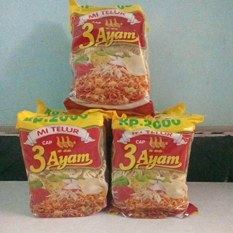 

Mie telur 3 ayam 110g