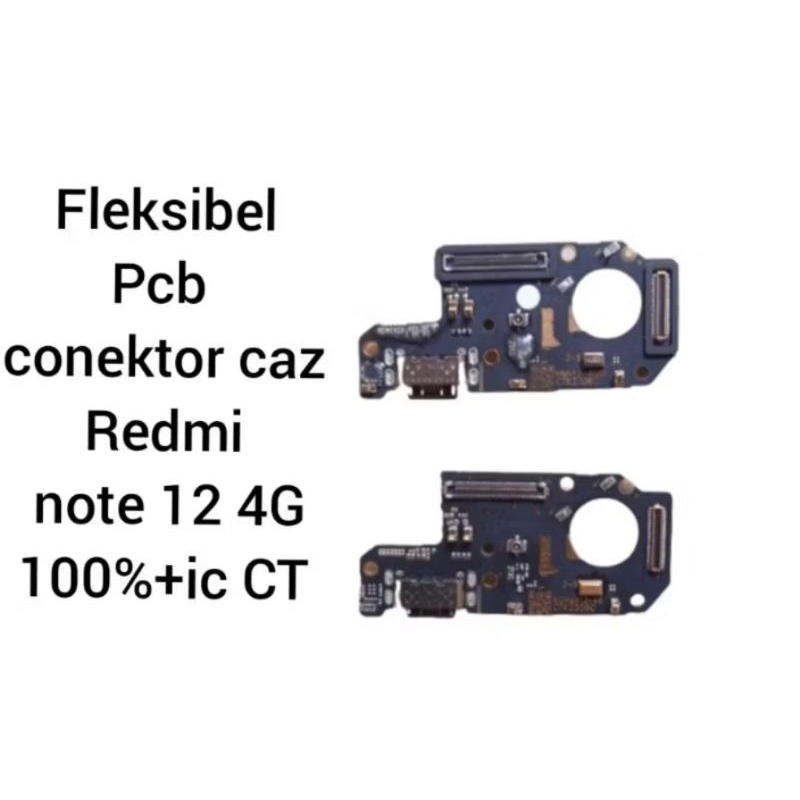 BOARDCAS PAPAN CAS KONEKTOR CAS REDMI NOTE 12 4G