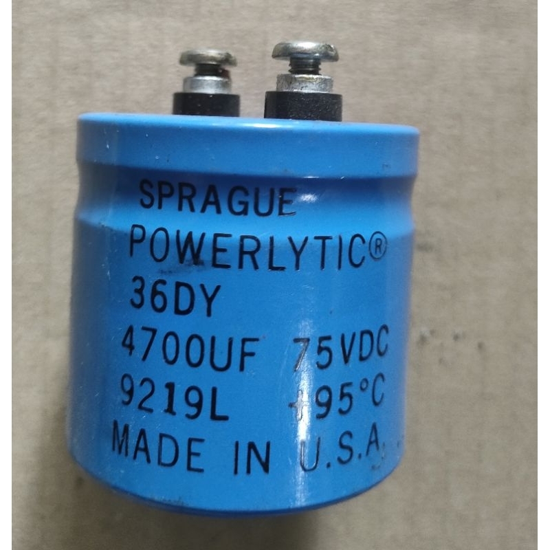 ELCO 75V4700UF DIAMITER 5CM