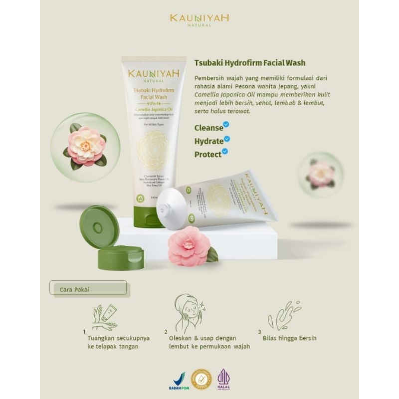 kauniyah skincare facial wash