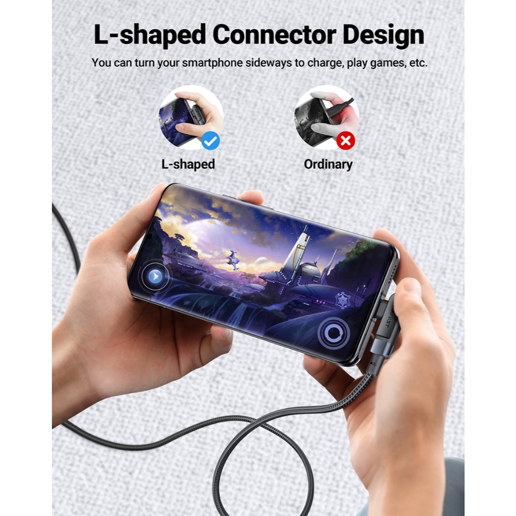 Himwebstore - ACEFAST Kabel Charger ACEFAST Acewire Pro C5-03 PD Type-C Super Fast Charging