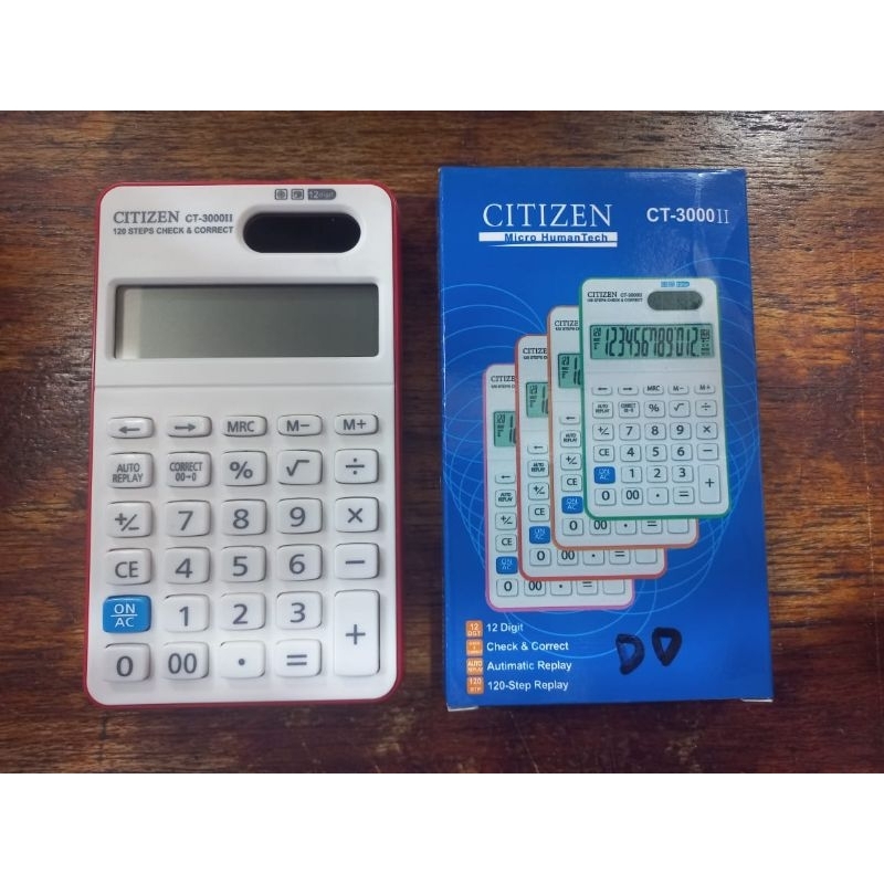 

KALKULATOR CITIZEN CT 3000 II , 12 digit