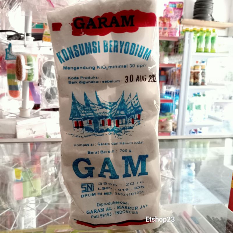 

Garam Bata Beryodium Merk GAM 1Kg