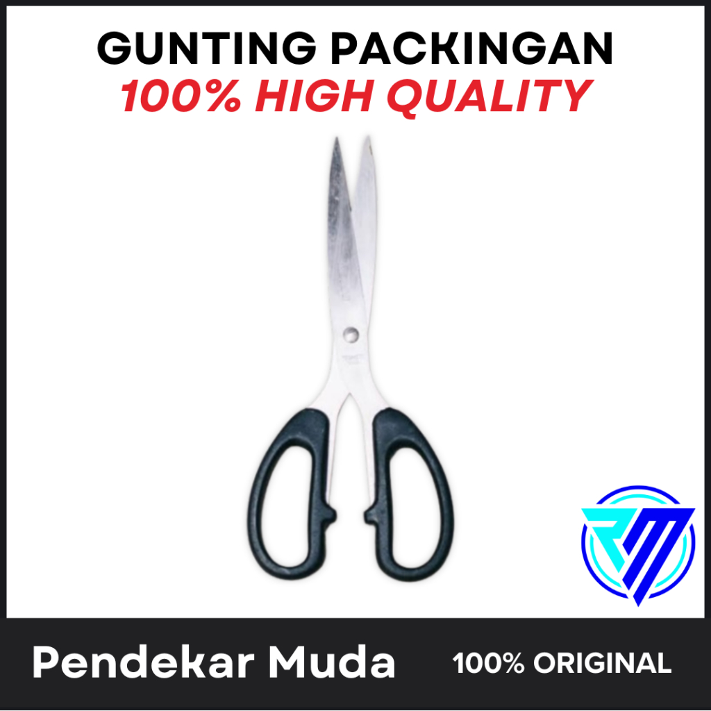 

Gunting berkualitas, untuk buka packingan dan pekerjaan rumah