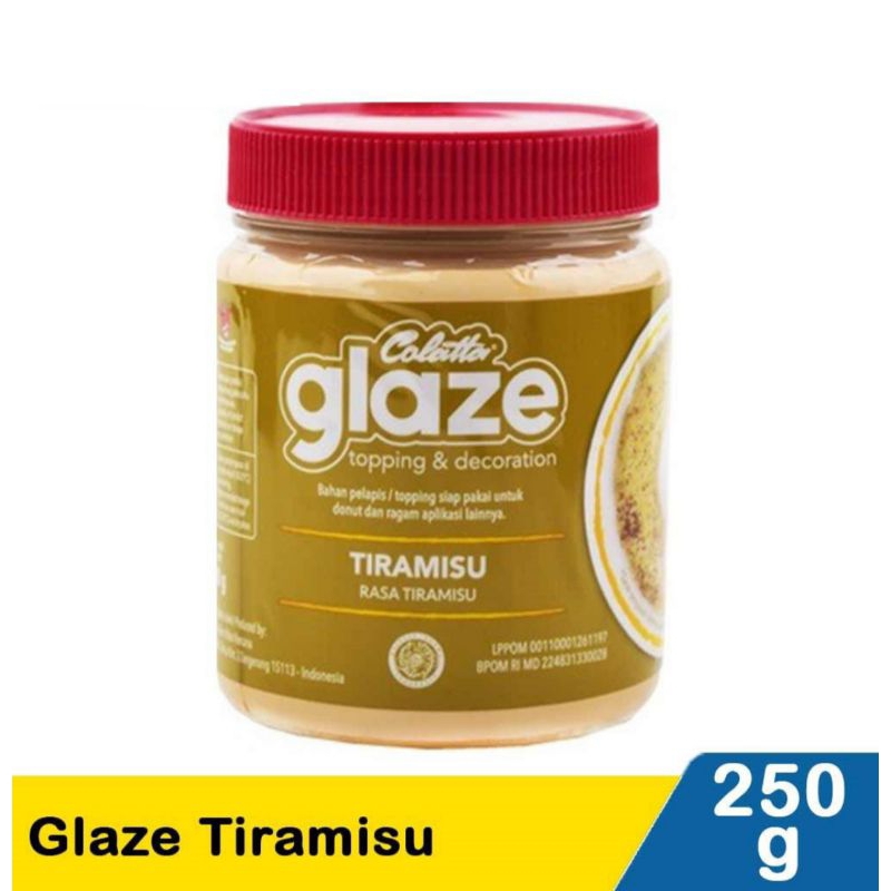 

COLATTA GLAZE TIRAMISU 250 GRAM