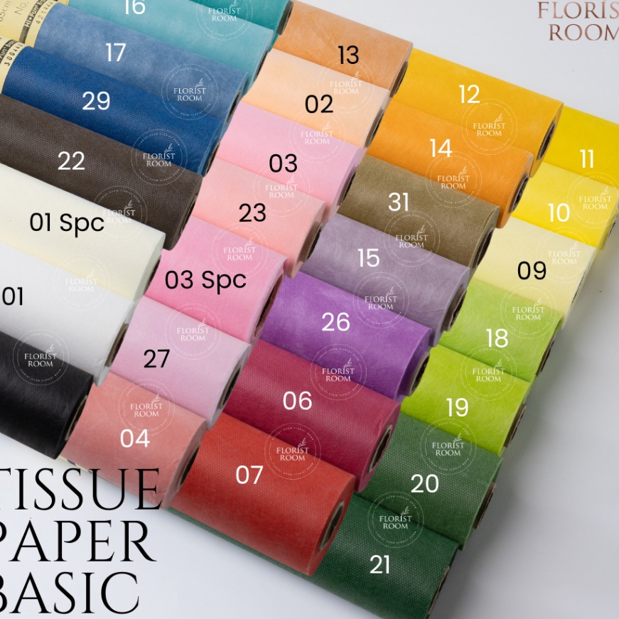 

Promo Tissue Paper Basic 65cm x 2m Kertas Bunga Bouquet