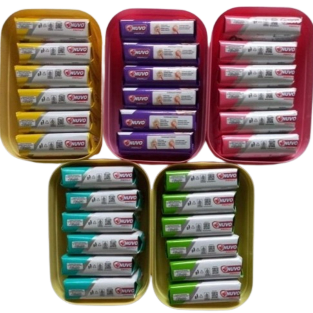 SABUN NUVO BATANG 72G × 6 PCS (BONUS TEPAK)