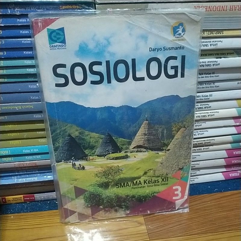BUKU SOSIOLOGI SMA/MA KELAS 3,XII,12 GRAFINDO MEDIA PRATAMA