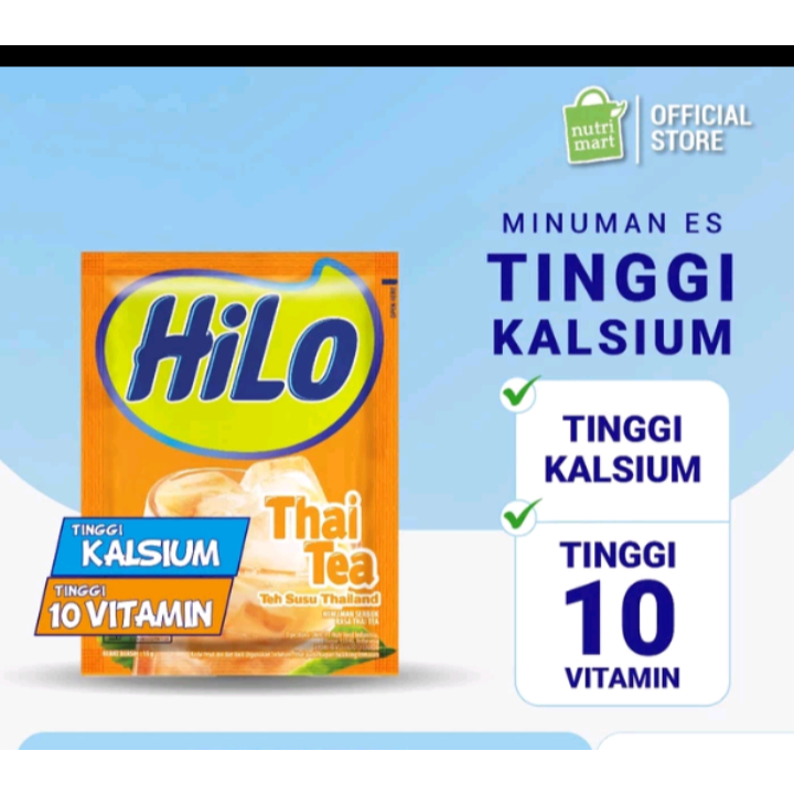 

susu hilo kalsium thai tea white chocolate renceng isi 10pcs x 15gr sn