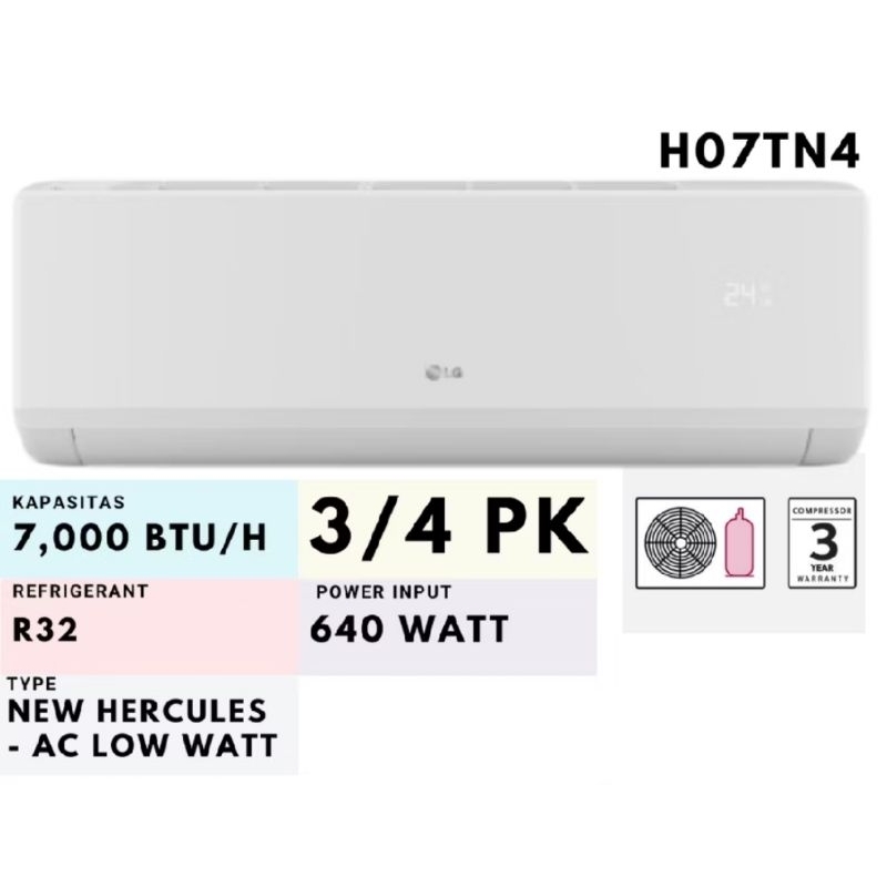 AC LG 3/4 PK PAKET PASANG