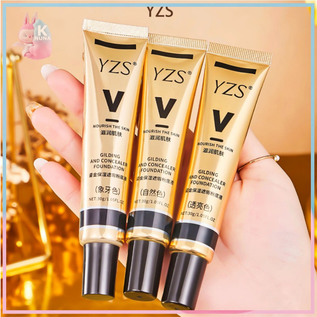 BPOM YZS Liquid Foundation Full Coverage Waterproof Tahan Lama XX120