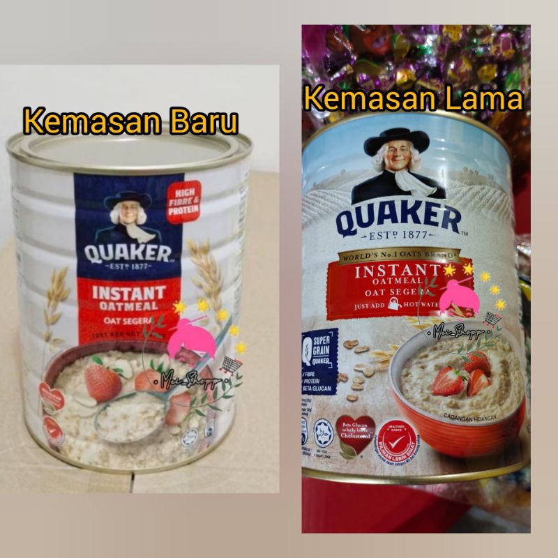 

QUAKER INSTANT OATMEAL NO. 1 (800 GRAM) MALAYSIA