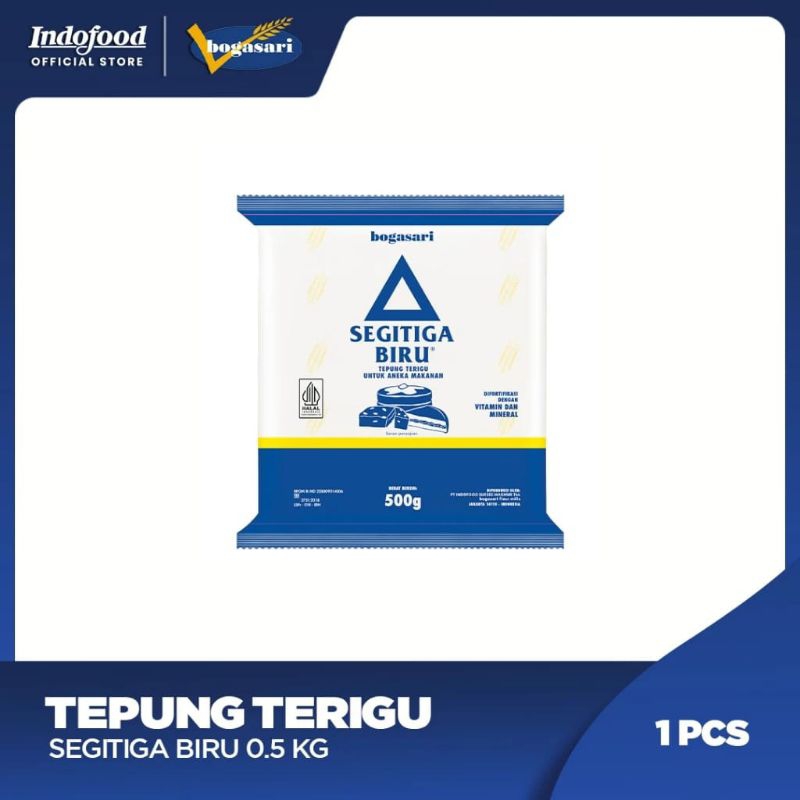 

HR Tepung Terigu Segitiga 0,5 kg Tepung terigu