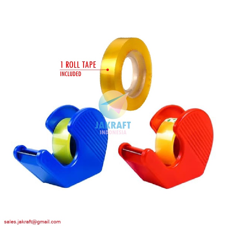 

MAKSIMAL 1 Unit Mini Portable Tape Dispenser JOYKO TC117 Tempat Isolasi Kecil Tajam