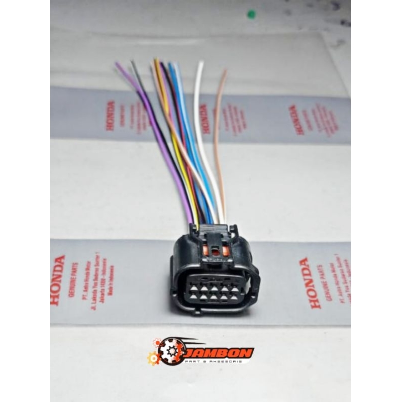 Soket Modul Remot Modul Answer Back System Pin 10 Honda Vario 125 150 Scoopy Fi Vario