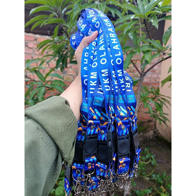 

Lanyard Custome/bebas request || Lanyard KKN Magang Kampus Mengajar, Kerja Praktek UIN PGRI Polsri Unsri Bidar Palembang