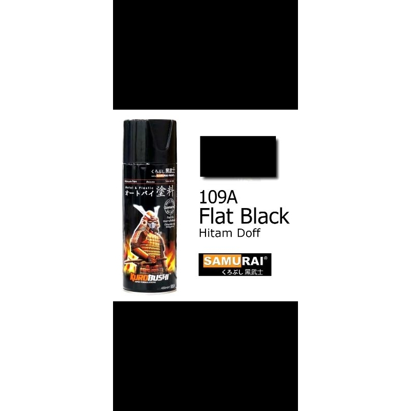 Pilox samura hitam doff