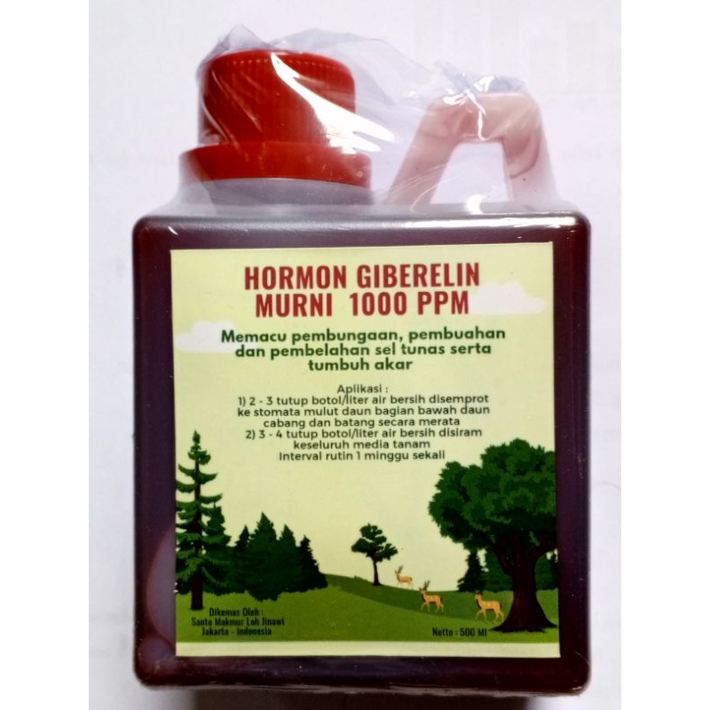 Hormon Giberelin Murni 1000 PPM Efektif Memacu Pembungaan, Pembuahan Dan Percepat Pertumbuhan Segala