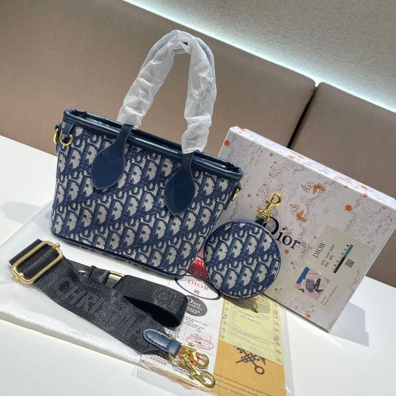 TAS TOTE WANITA ROID KANVAS SET COIN PURSE FREE BOX