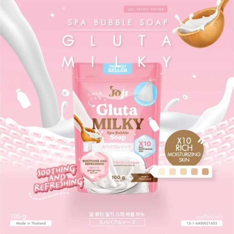 JOJI GLUTA MILKY SPA BUBBLE SOAP