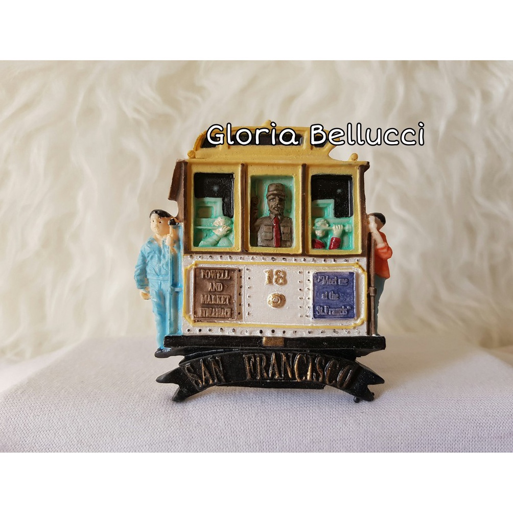 SUPER SOUVENIR OLEH OLEH TEMPELAN MAGNET KULKAS NEGARA SANFRANCISCO NEWYORK