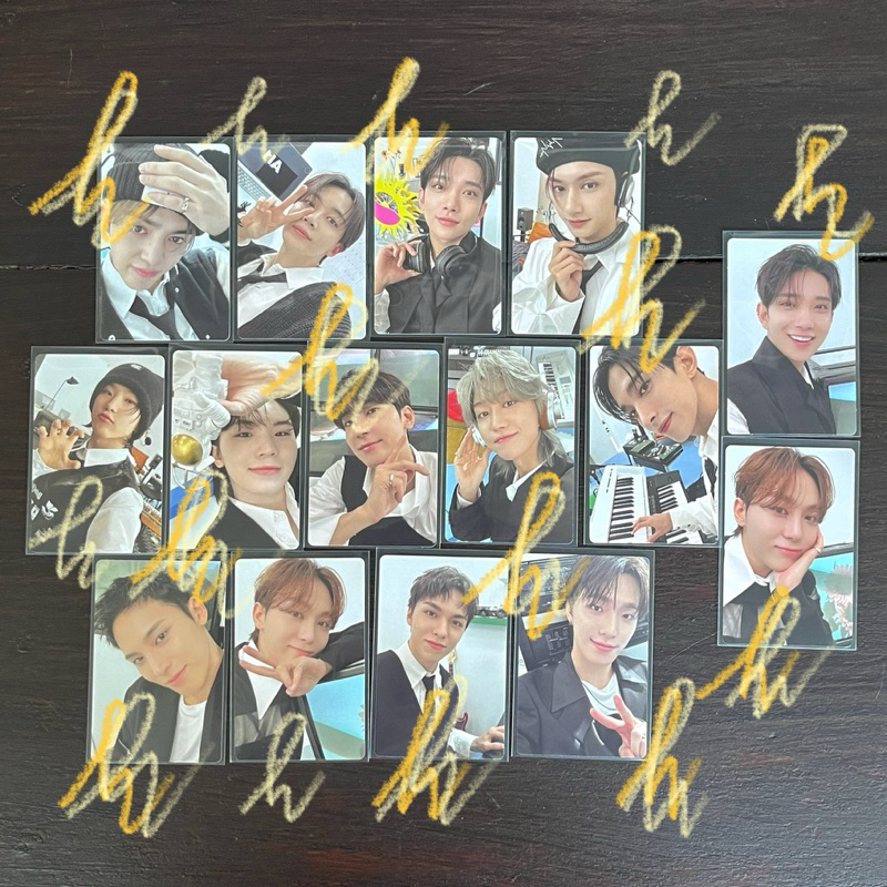 pc photocard rpc seventeen 17 is right here hear ver album svt mingyu wonwoo scoups jeonghan jun woo