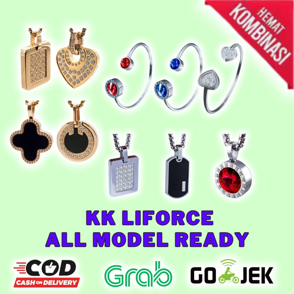 Kalung KK Liforce, Gelang KK Liforce Kesehatan Antiradiasi Hemat Promo Spesial KK Indonesia