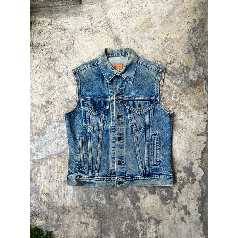 Levis Vest Trucker Jacket / Jaket Denim Original