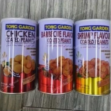 

Tong Garden coated peanut kacang SHRIMP/ BBQ BARBEQUE / AYAM CHICKEN/ COCONUT 160gr