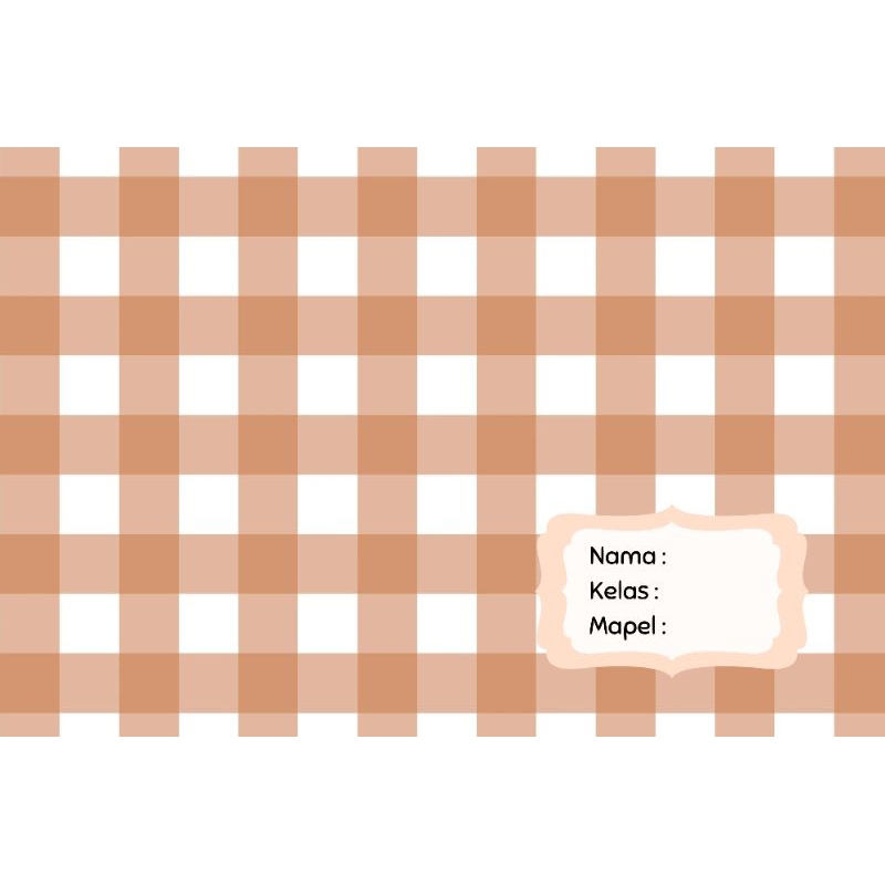 

Sampul Custom kotak coklat