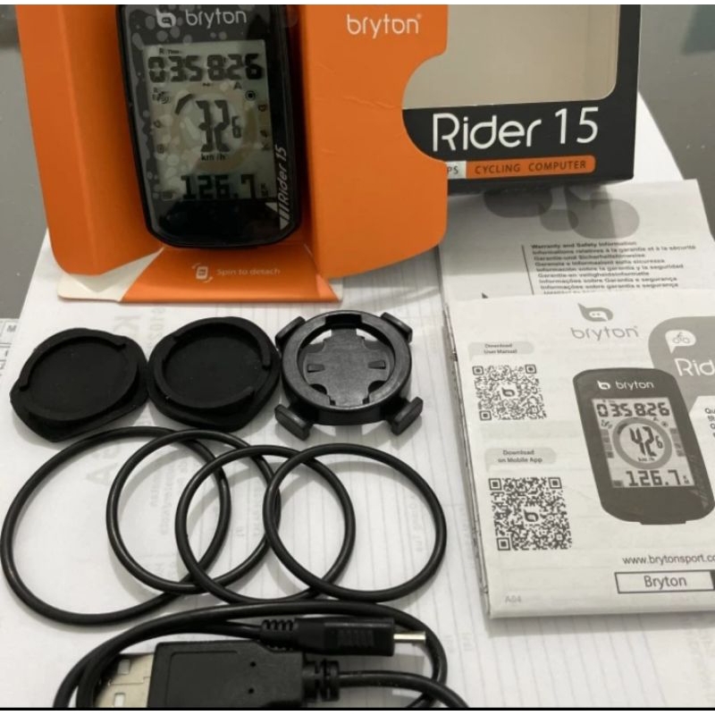 Cyclocomp Bryton Rider 15