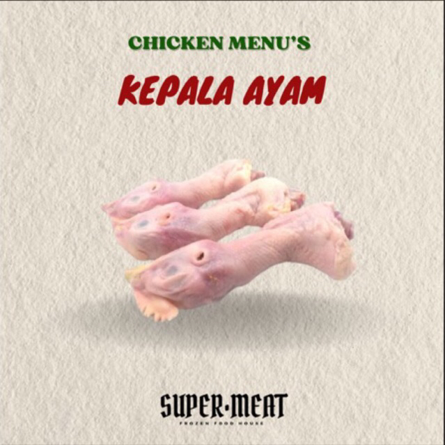 

Kepala Ayam Segar / Kepala Leher Ayam Fresh Frozen / Kepala Leher Ayam / Kepala Ayam Broiler