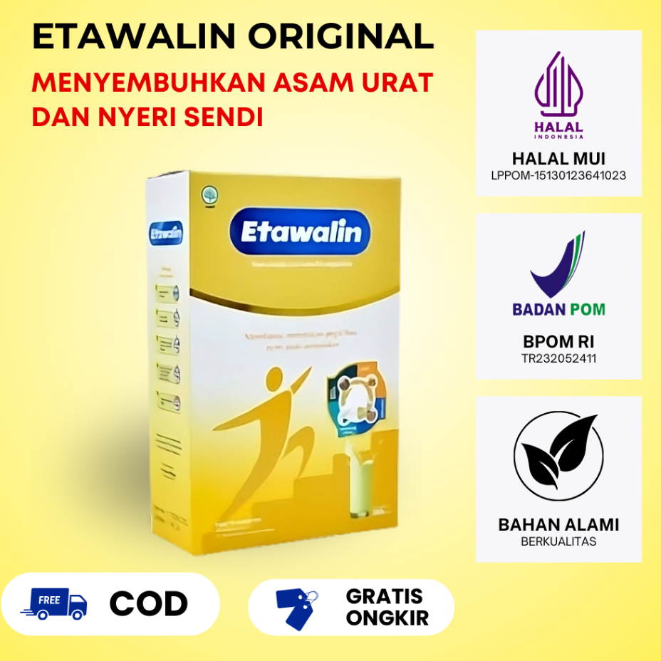 

ETAWALIN Mengobati Nyeri Sendi dan Pegal Linu Secara Alami Tanpa Efek Samping Gratis Ongkir