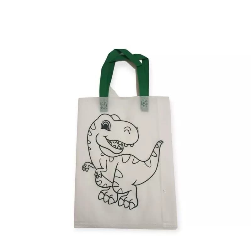 

tas goodie bag mewarnai tas mewarnai edukasi anak 2 Tas free 1 set pensil warna mini mainan mewarnai tas bahan canvas