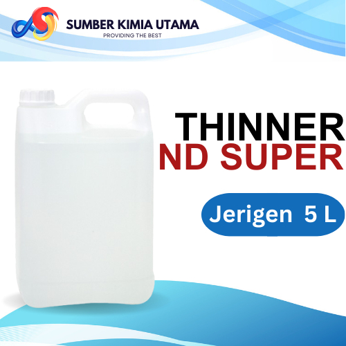 Thinner ND SUPER 5 Liter - Tiner ND - Thinner Serbaguna 5 L