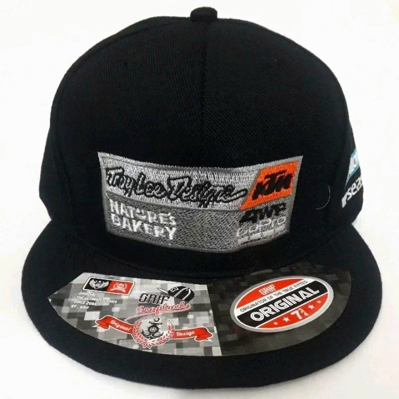 TOPI SNAPBACK RACING KTM 4WF GOPRO FULL BORDIR ORIGINAL PREMIUM