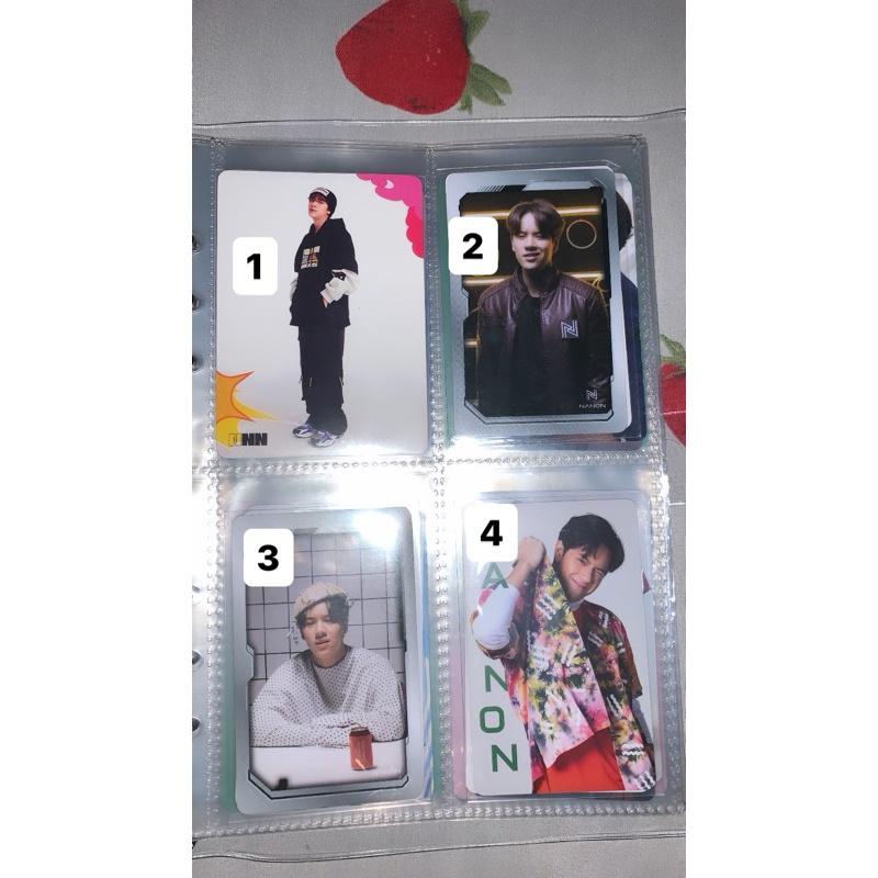 Photocard Nanon GMMTV Collectible Card Nanon