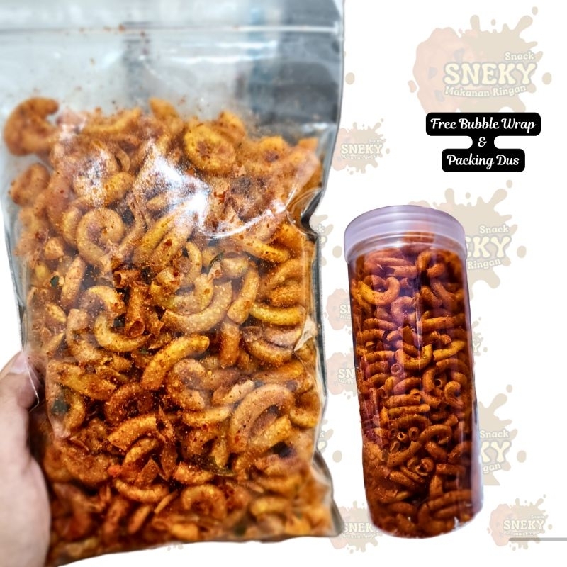 

Makaroni Bantet/Spiral Pedas Daun Jeruk/Macaroni