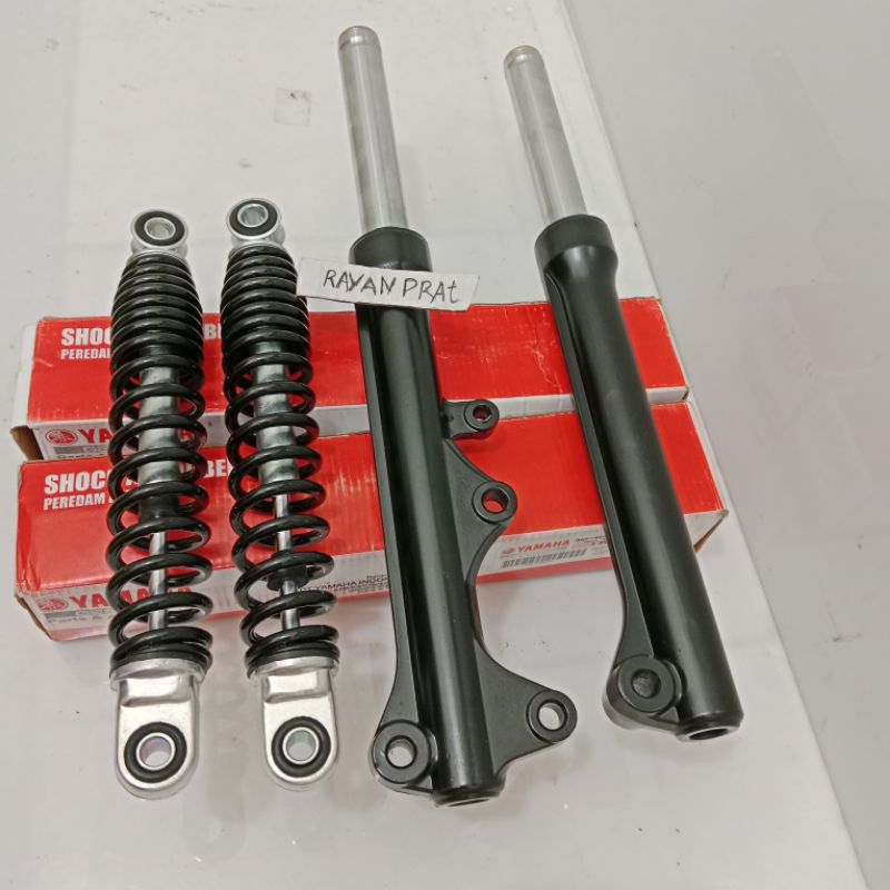 As shock plus tabung depan belakang Vega R New Vega R New thn 2006-2008 (sepasang) 5D9