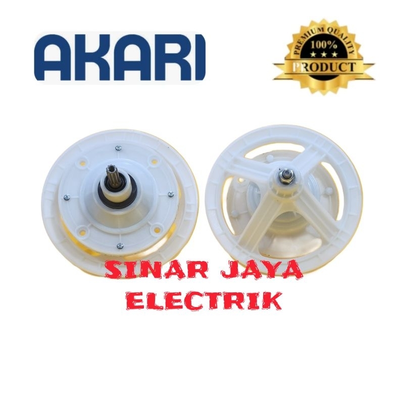 GEARBOX MESIN CUCI AKARI 2 TABUNG 9KG SAMPAI 12KG